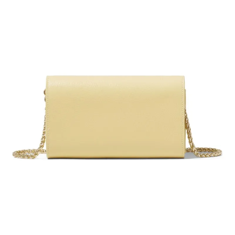 Braccialini Leather Wallet Women's Yellow-2