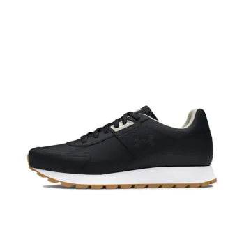 Under Armour Essential  Cushioning Wear Resistant Low Top Casual Shoes Women's Black White