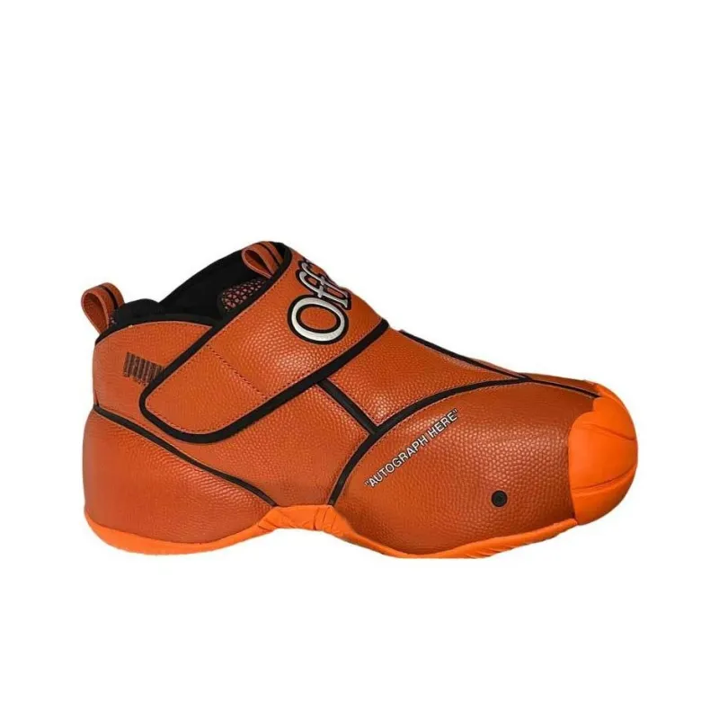 OFF-WHITE THE BALLER Low-Top Casual Shoes Men's Orange-1