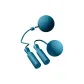 Cordless Jump Rope Blue · Includes Storage Bag