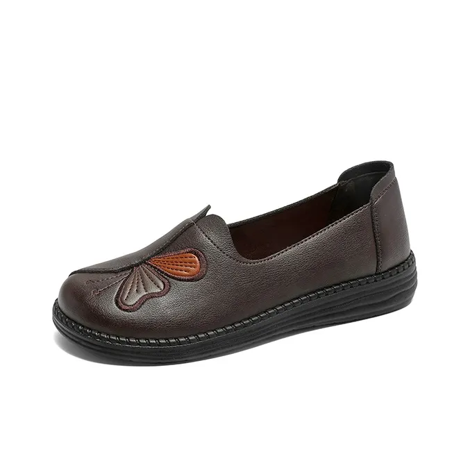DUSTO Loafers Women's Black/Brown-6