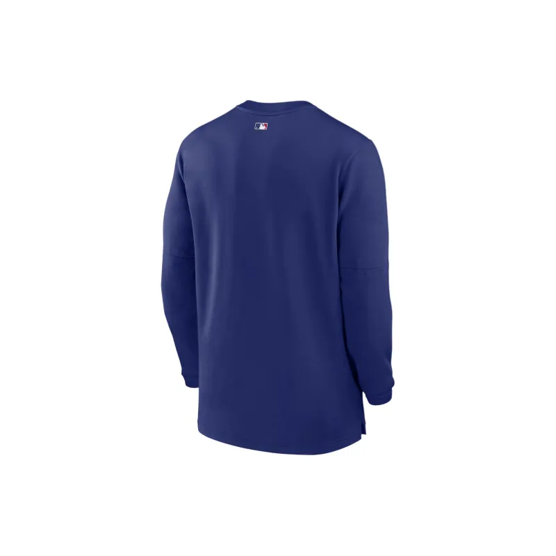 Nike Texas Rangers Authentic Collection Game Time Men's Nike Dri-FIT Mlb 1/2-Zip Long-Sleeve Top-1