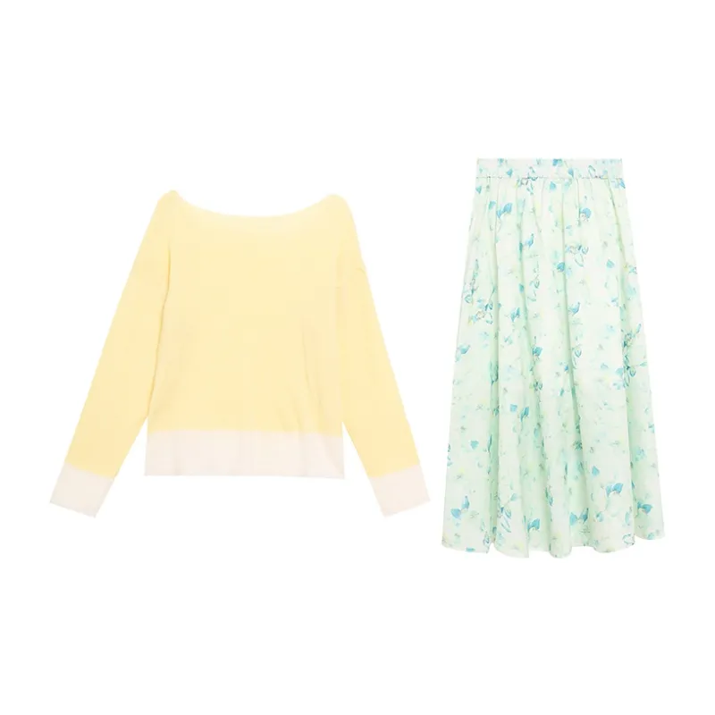 QUIET ANGEL Two Piece Skirt Sets Women's-1