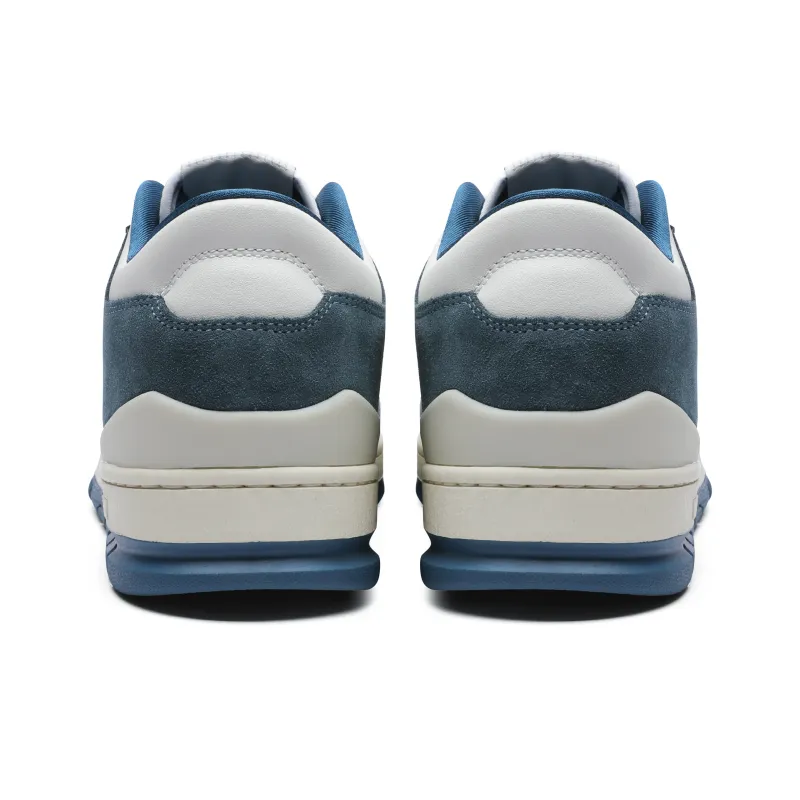AVIA 825R Series Low Top Lace Up Casual Skateboard Shoes Men's Beige White Navy Blue Blue-4