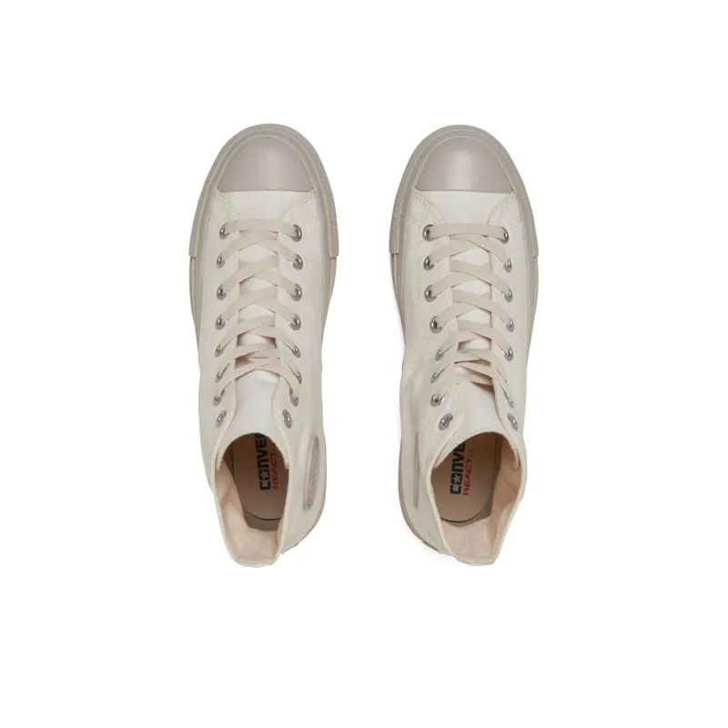 Converse All Star Rubber Patch Wear resistant And Lightweight High Top Canvas Shoes Unisex White Japan Version-2