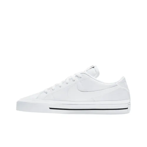 Nike Court Legacy Skateboard Shoes Unisex Low-Top White