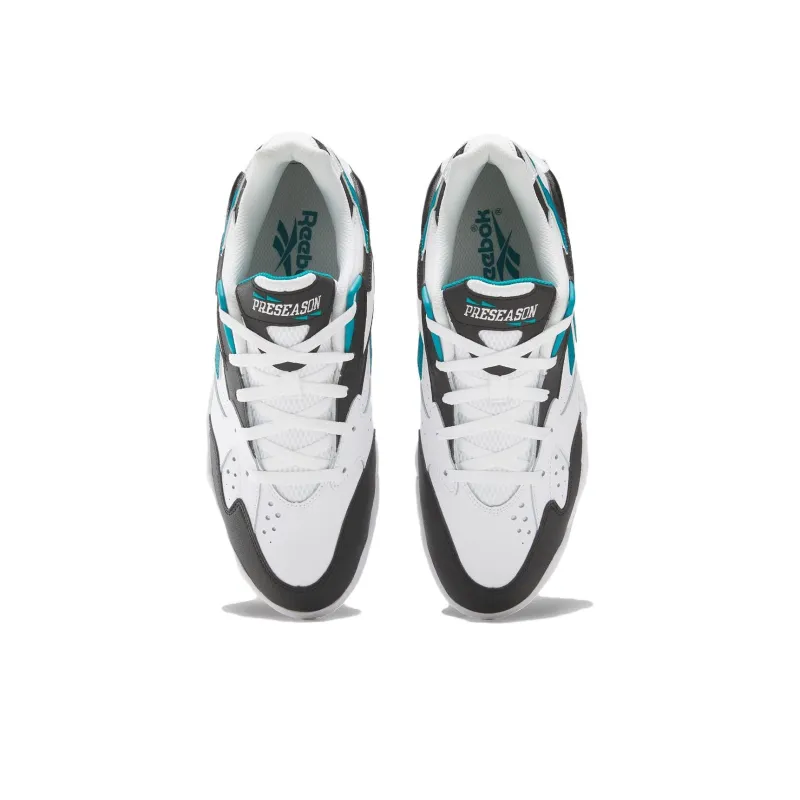 Reebok Preseason 94 Low 'White Black Teal'-3