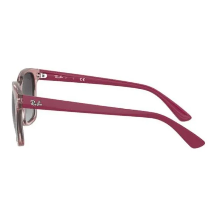 RayBan Plastic Square Sunglasses Unisex Pink-2