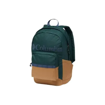 Columbia Polyester Backpack Unisex Green & Yellow