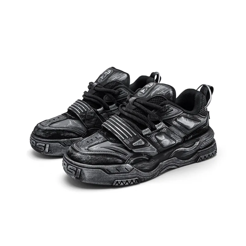 Pepsi Cushioning Wear-Resistant Low-Top Skateboard Shoes Men's-20