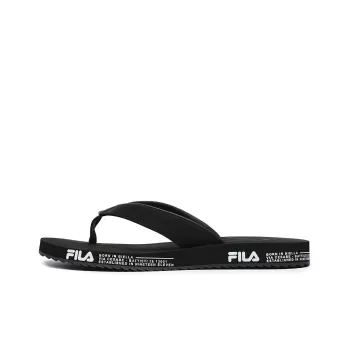 FILA Rubber Sole Slip Resistant Slide Slippers Women's Black