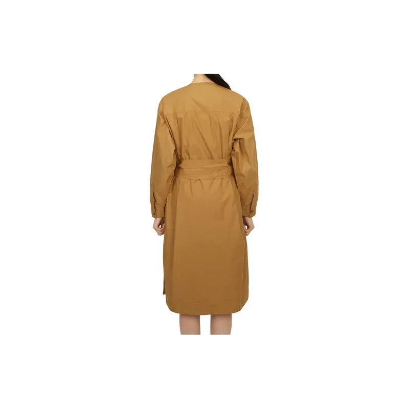 Vanessa Bruno Long Sleeved Dresses Women's Earth Yellow-1