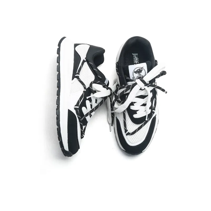 Jifffly Cushioning Anti Slip And Wear Resistant Height Increasing Low Top Casual Shoes Unisex-3