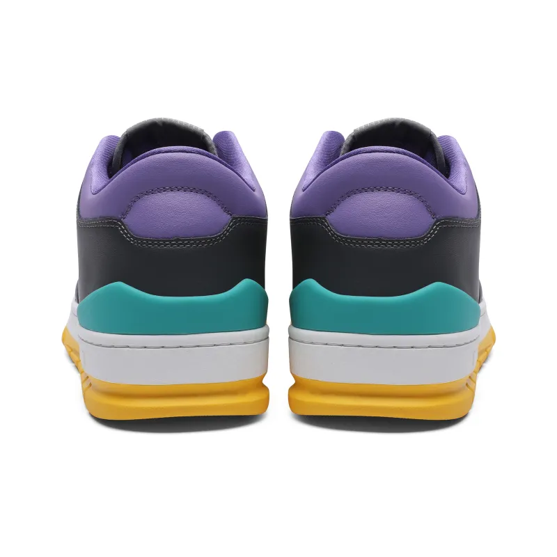 AVIA 825R Series Low Top Skateboard Shoes Men's White Gray Purple-4