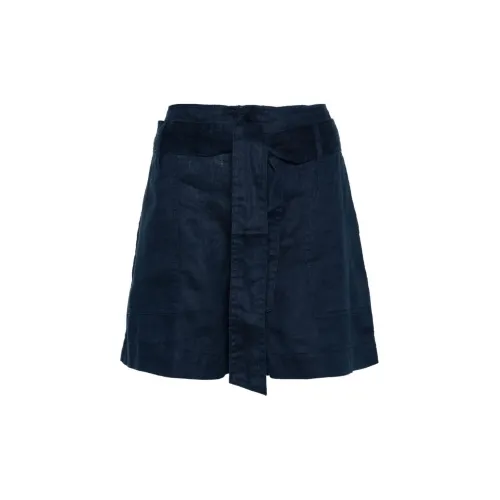 Polo Ralph Lauren Belted Linen Shorts