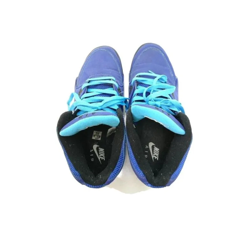 Nike Air Flight '89 Dark Royal Blue/Black Current Blue White-4