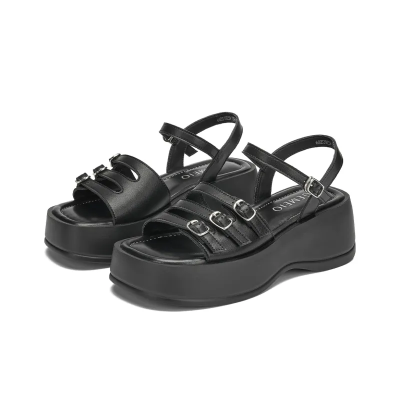 GEMEIQ One Strap Sandals 6.5cm Women's-1