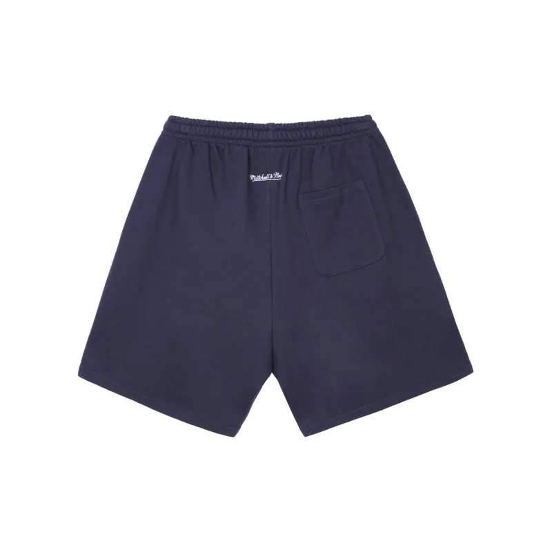 Mitchell Ness Casual Shorts Men Navy Blue-1