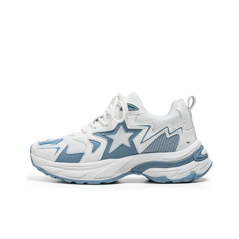 Grumpy Ram Anti-Slip Wear-Resistant Breathable Height Increasing Low-Top Chunky Sneakers Men's-1