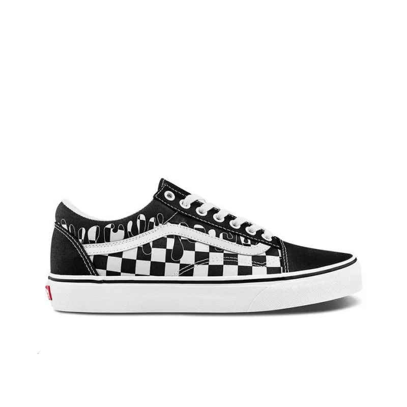 Vans Old Skool Shoes Black/White-1