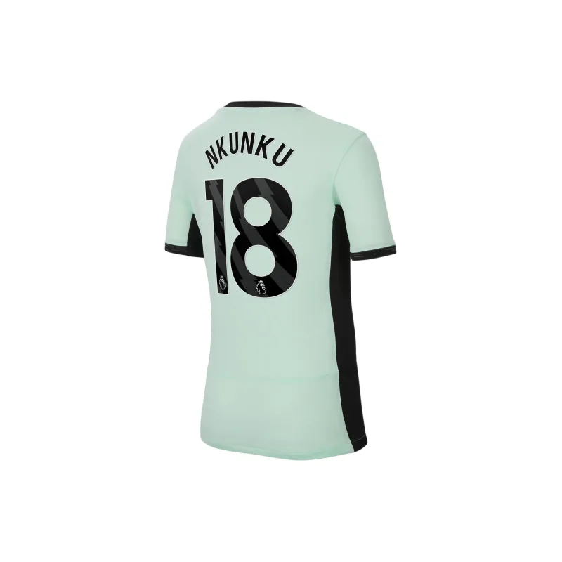 Nike Christopher Nkunku Chelsea 2023/24 Stadium Away Soccer Jerseys Men's Mint-1