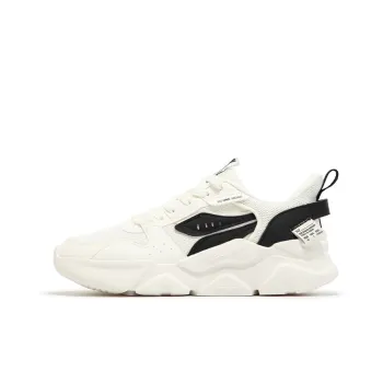 361° Prism SE Anti-Slip And Wear-Resistant Breathable Low-Top Casual Shoes Women's White Black