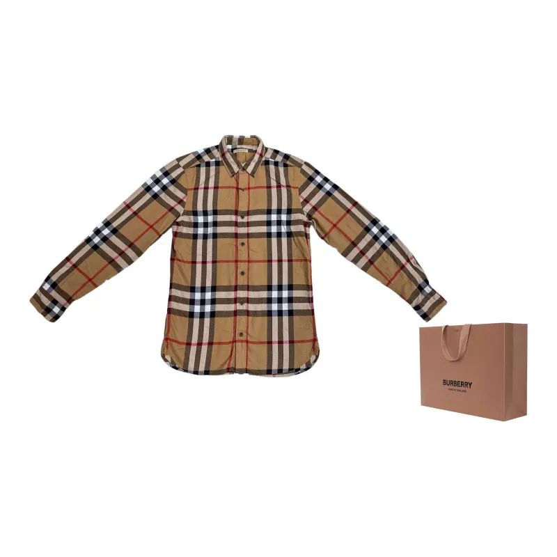 Burberry SS24 Shirt Men's Brown-2