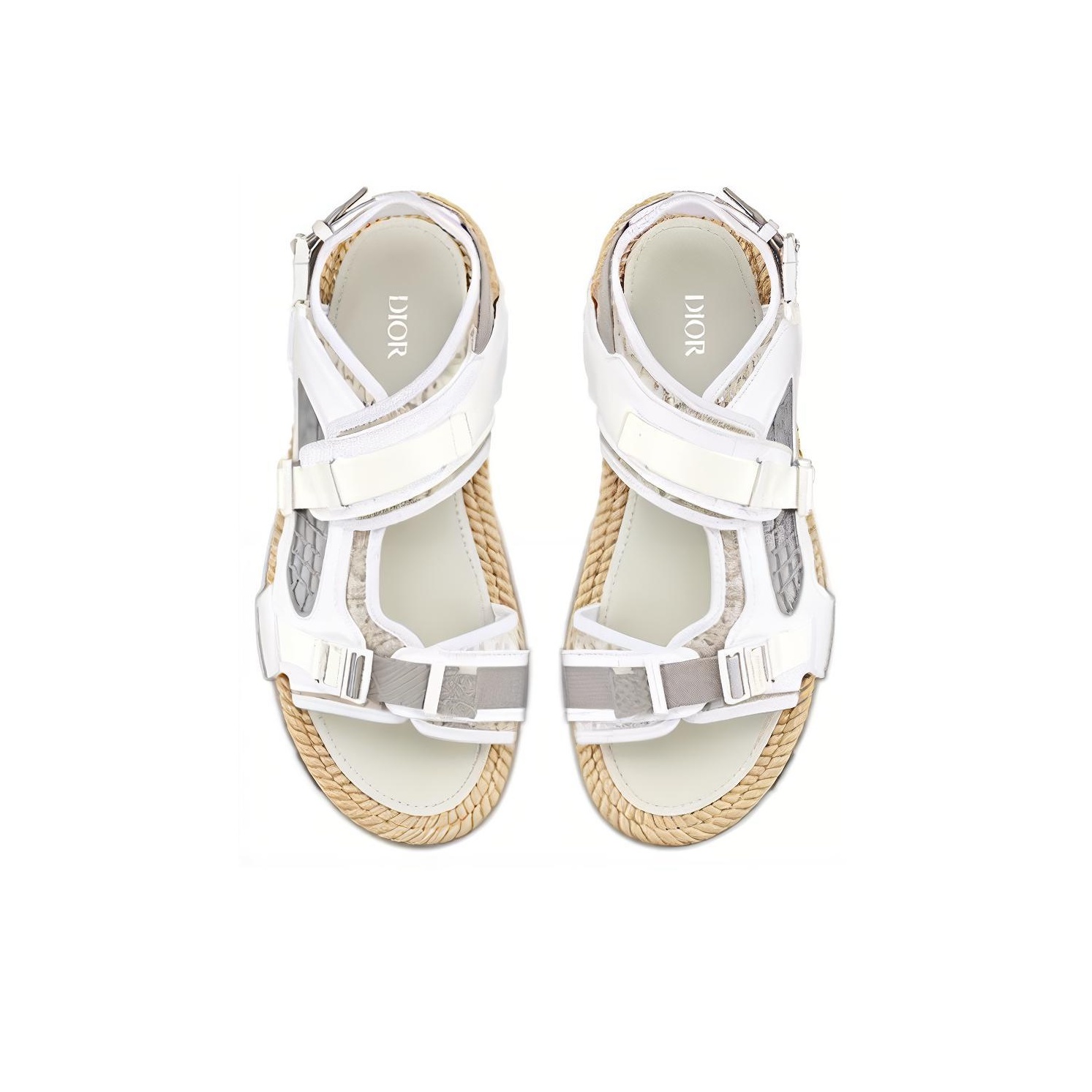 Dior　 Atlas Sandal　41 Dior Atlas Sandal Beige Black Oblique Jacquard Release
