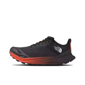 THE NORTH FACE Vectiv Infinite 2 Cushioning Slip Resistant Low Top Running Shoes Men's Black Red