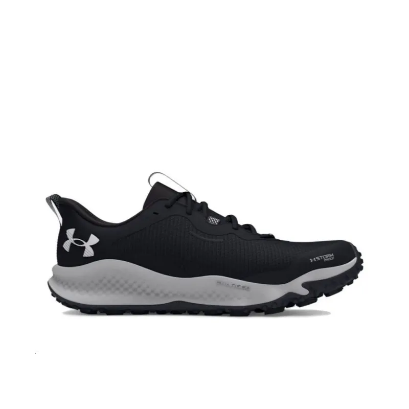 Under Armour Charged Maven Wear-resistant And Lightweight Low-Top Running Shoes Men's Black Gray-1
