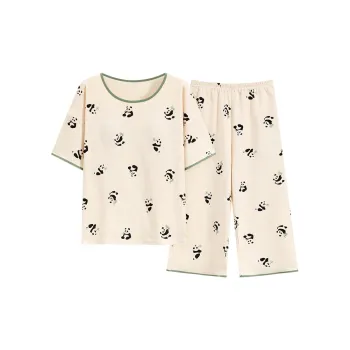 Pretty Lady Pajama Set Women's Apricot