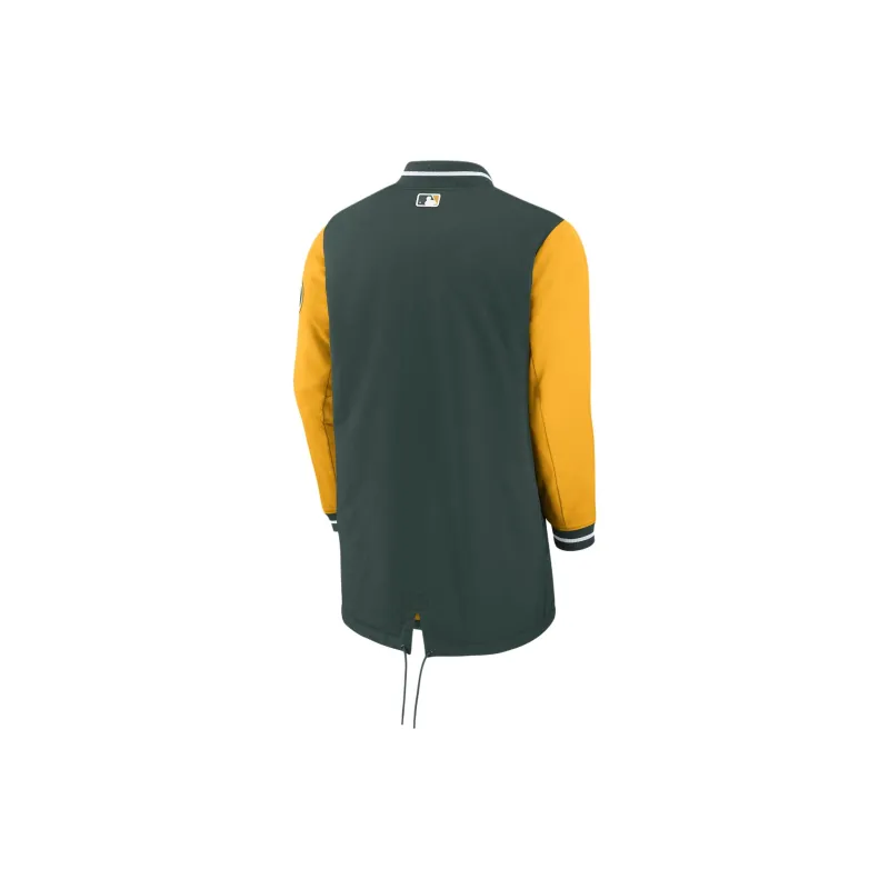 Nike Athletics Authentic Collection Dugout Men's Nike Mlb Full Zip Bomber Jacket-1