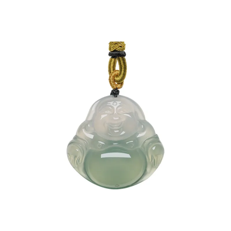 Princess Cui Chalcedony Jade Necklaces Unisex-2