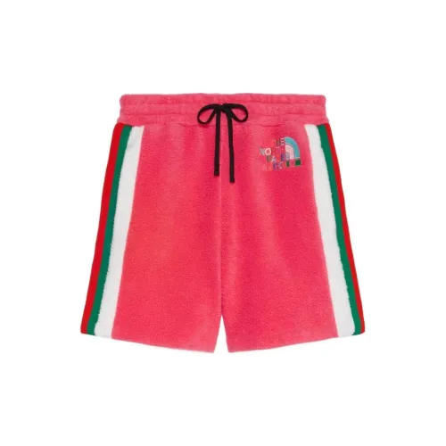 The North Face X GUCCI Casual Shorts Women's Red