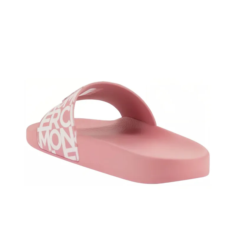 Moncler Slide Slippers Women's Pink-2
