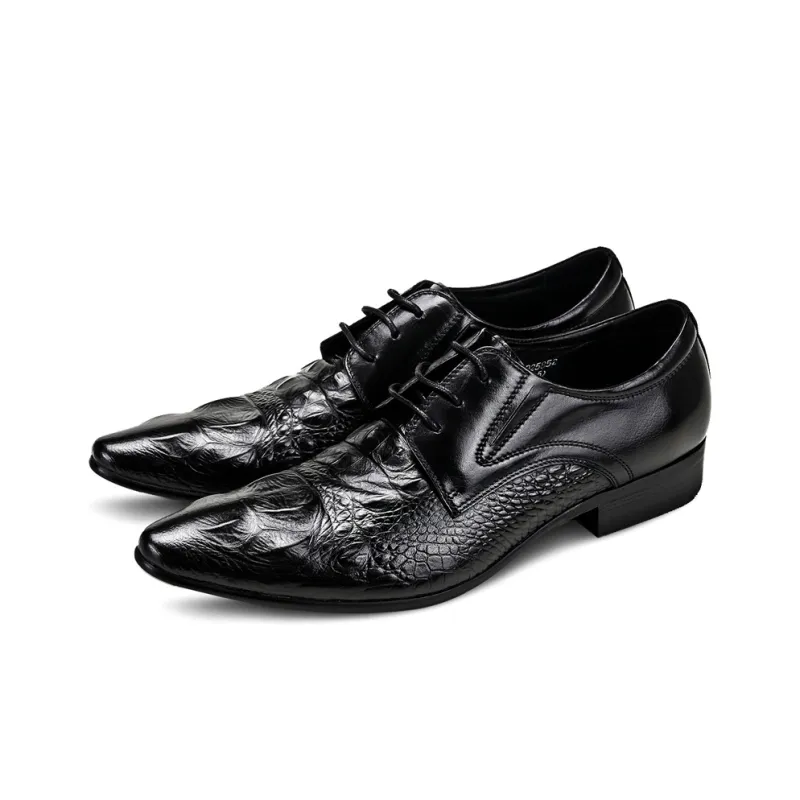 ASTON M.JAZZ Dress Shoes Men Low Top Black/Burgundy/Brown-2