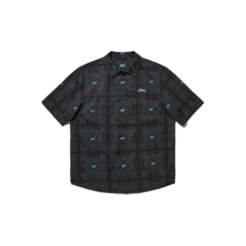 Ice Cream X LiNing Shirts Men Black