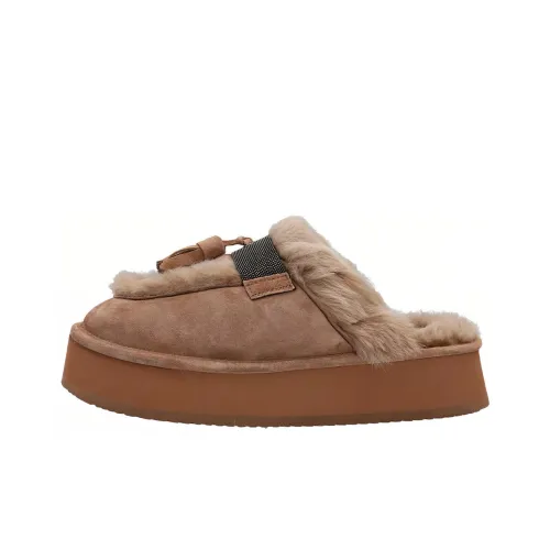 Brunello Cucinelli Closed Toe Slippers Women's