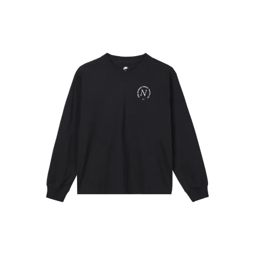 Nike Drop Shoulder Sleeve T Shirt Women's Black