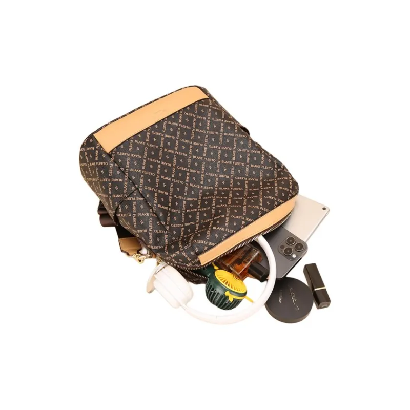 BLAKE FLEETO Backpacks Coffee-4