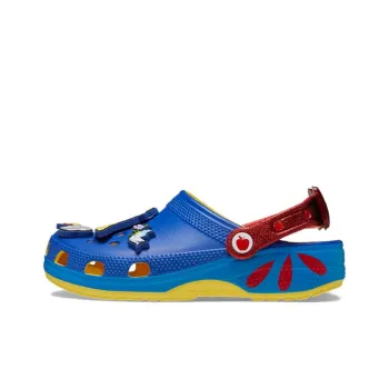 Crocs Snow White Classic Clogs 'Blue Yellow Red' Women's