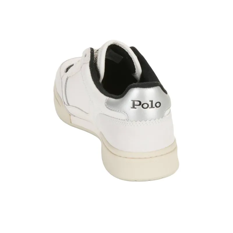 Polo Ralph Lauren Low Top Skateboard Shoes Women's White-3