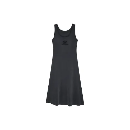 JUICY COUTURE Sleeveless Dresses Women's Dark Gray