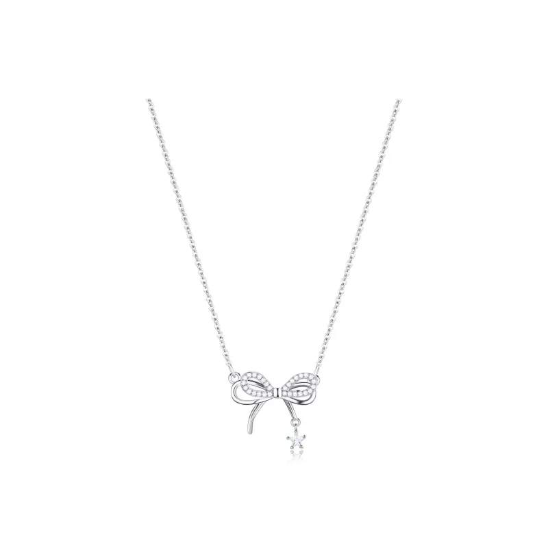 TEEX Sterling Silver Necklaces Women's-4