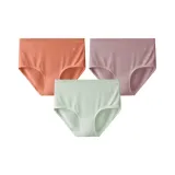 [High-Rise]Dusty Purple+Pink Orange+White Green