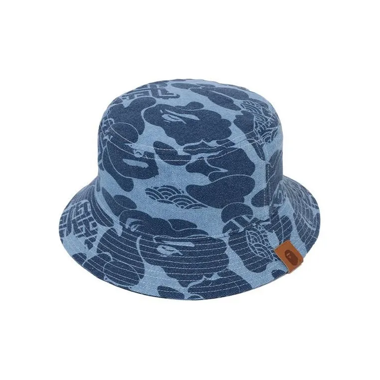 Bape Asia Camo Denim Hat-1
