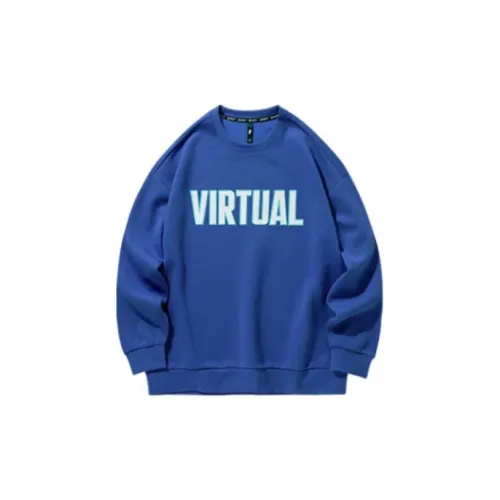 QIAODAN Sweatshirts Men Ribbon Blue