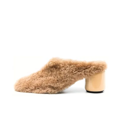 JIL SANDER Court Shearling Pumps