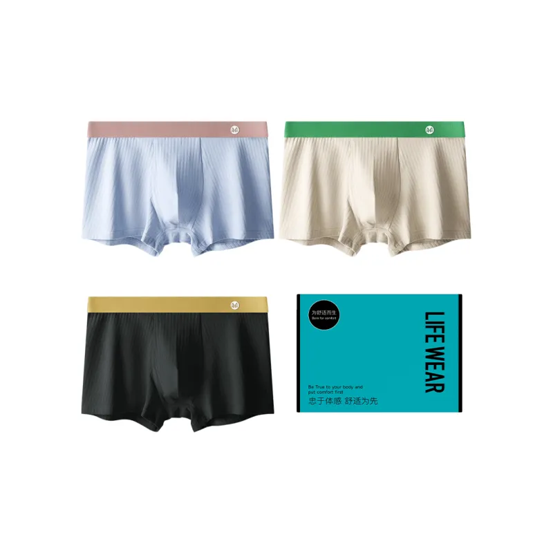 H YXIANG Underpants Men's 3 Pack-2