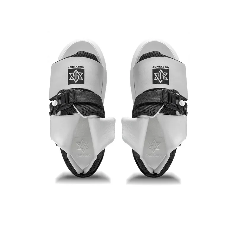 NORVINCY Street Beach Sports Hook and Loop Mid Top Sandals Unisex-1